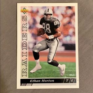 Ethan Horton Sports Card (Upper Deck 1993)